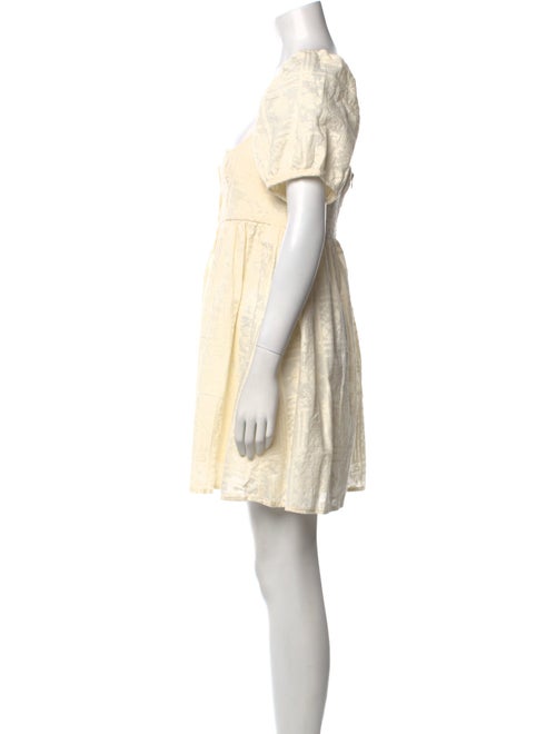 Ciao Lucia Square Neckline Mini Dress