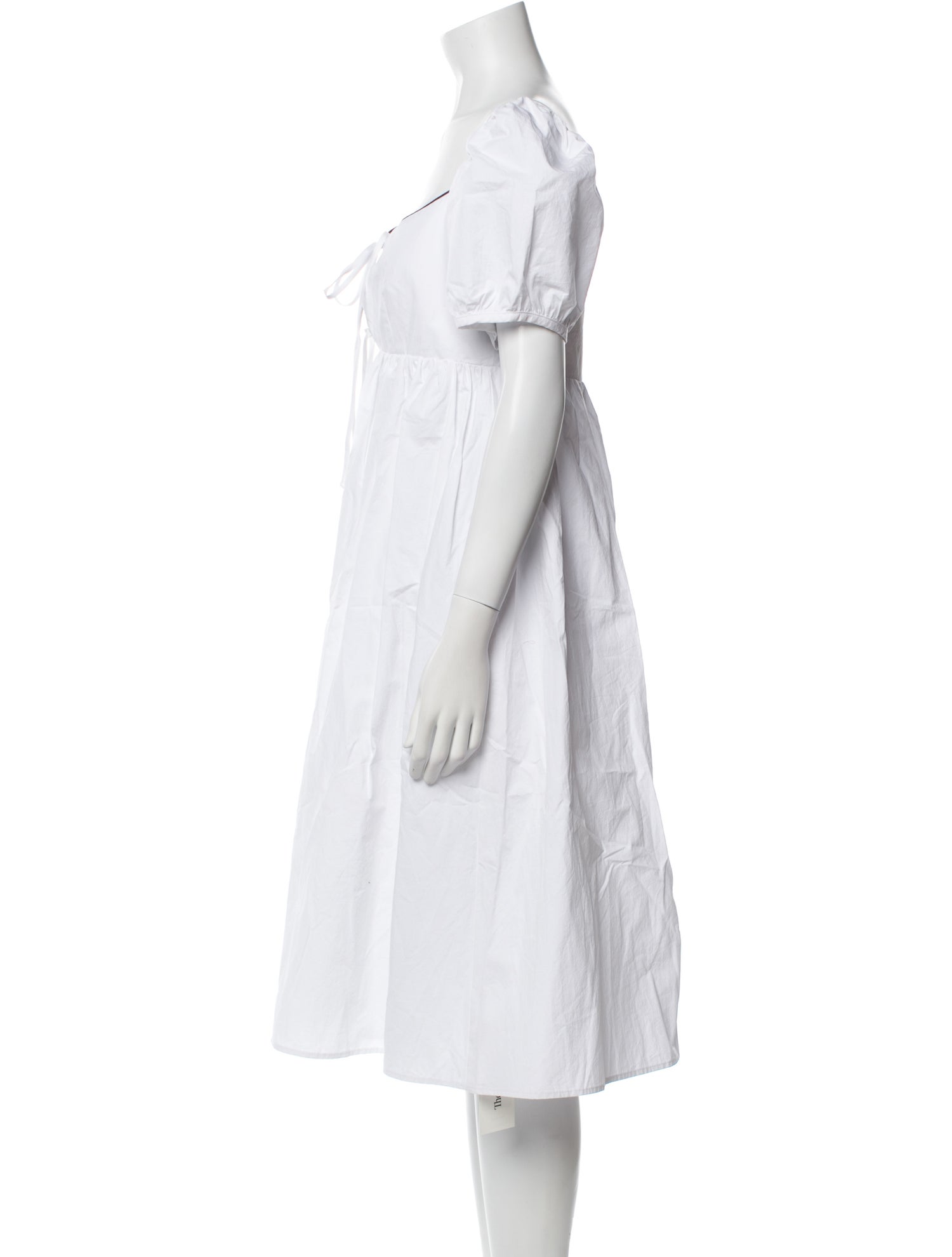 Ciao Lucia Square Neckline Knee-Length Dress