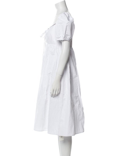 Ciao Lucia Square Neckline Knee-Length Dress