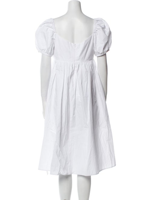 Ciao Lucia Square Neckline Knee-Length Dress