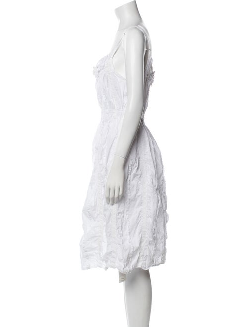 Ciao Lucia Square Neckline Midi Length Dress