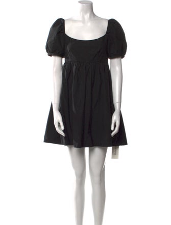 Ciao Lucia Scoop Neck Mini Dress