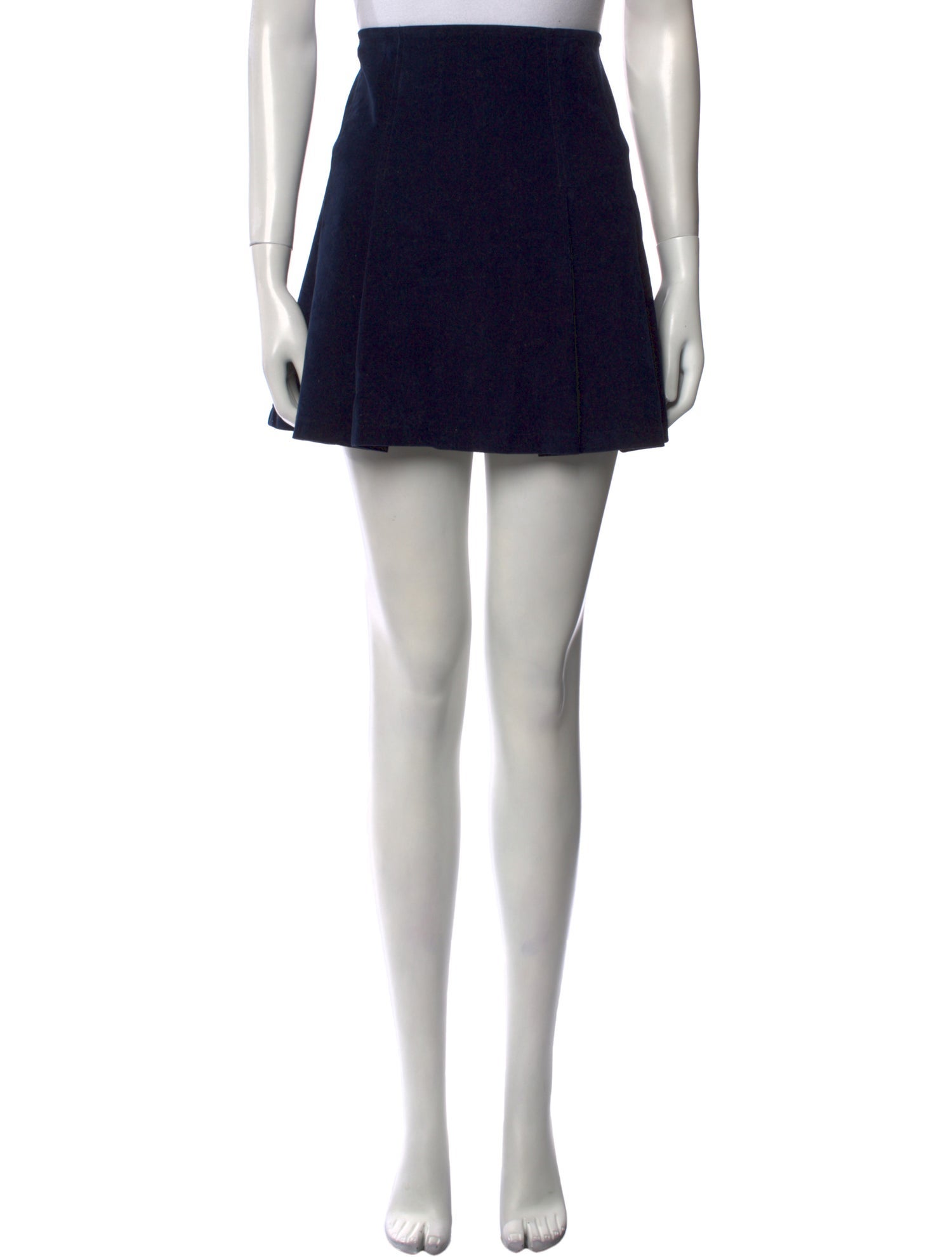 Ciao Lucia Pleated Accents Mini Skirt