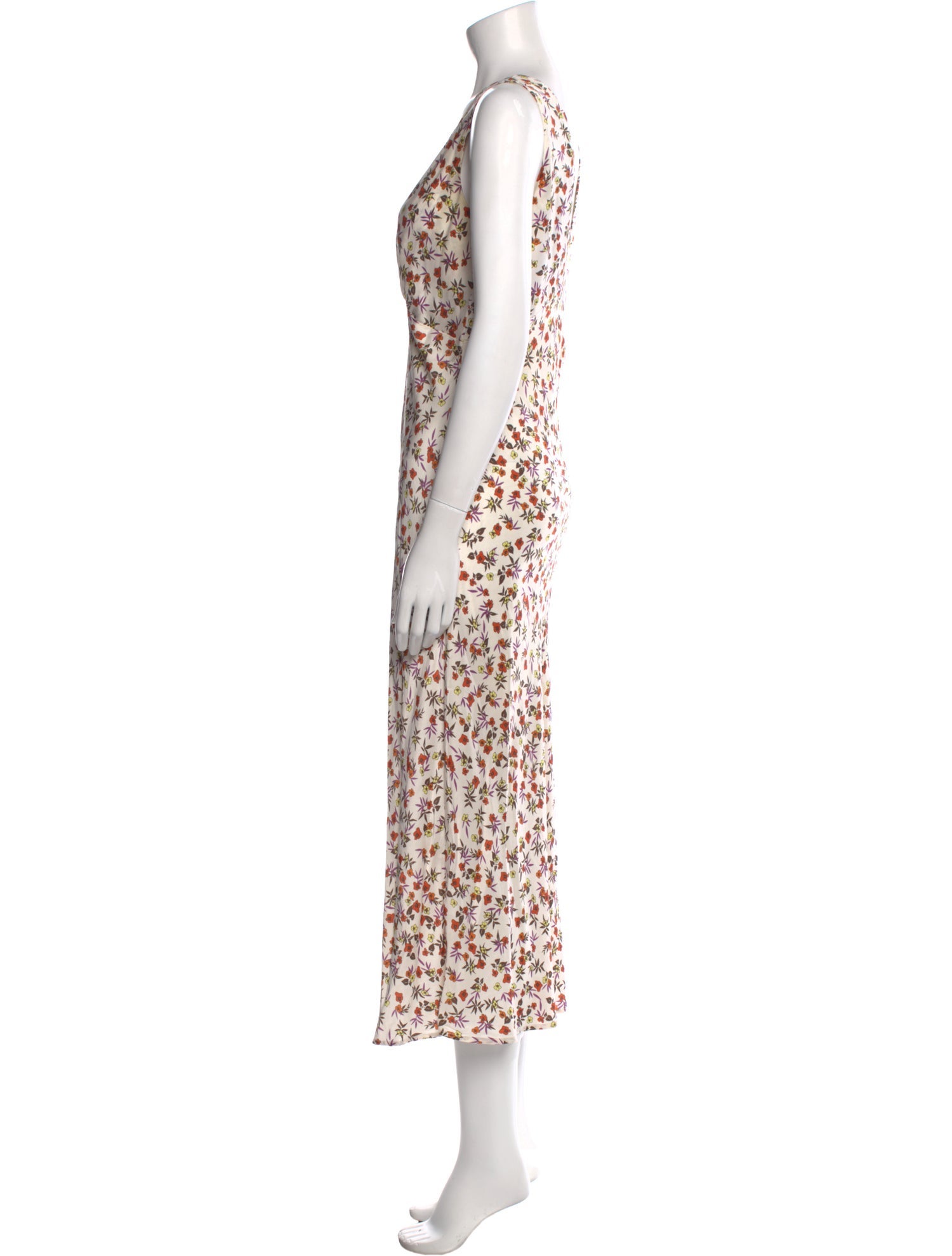 Ciao Lucia Silk Long Dress