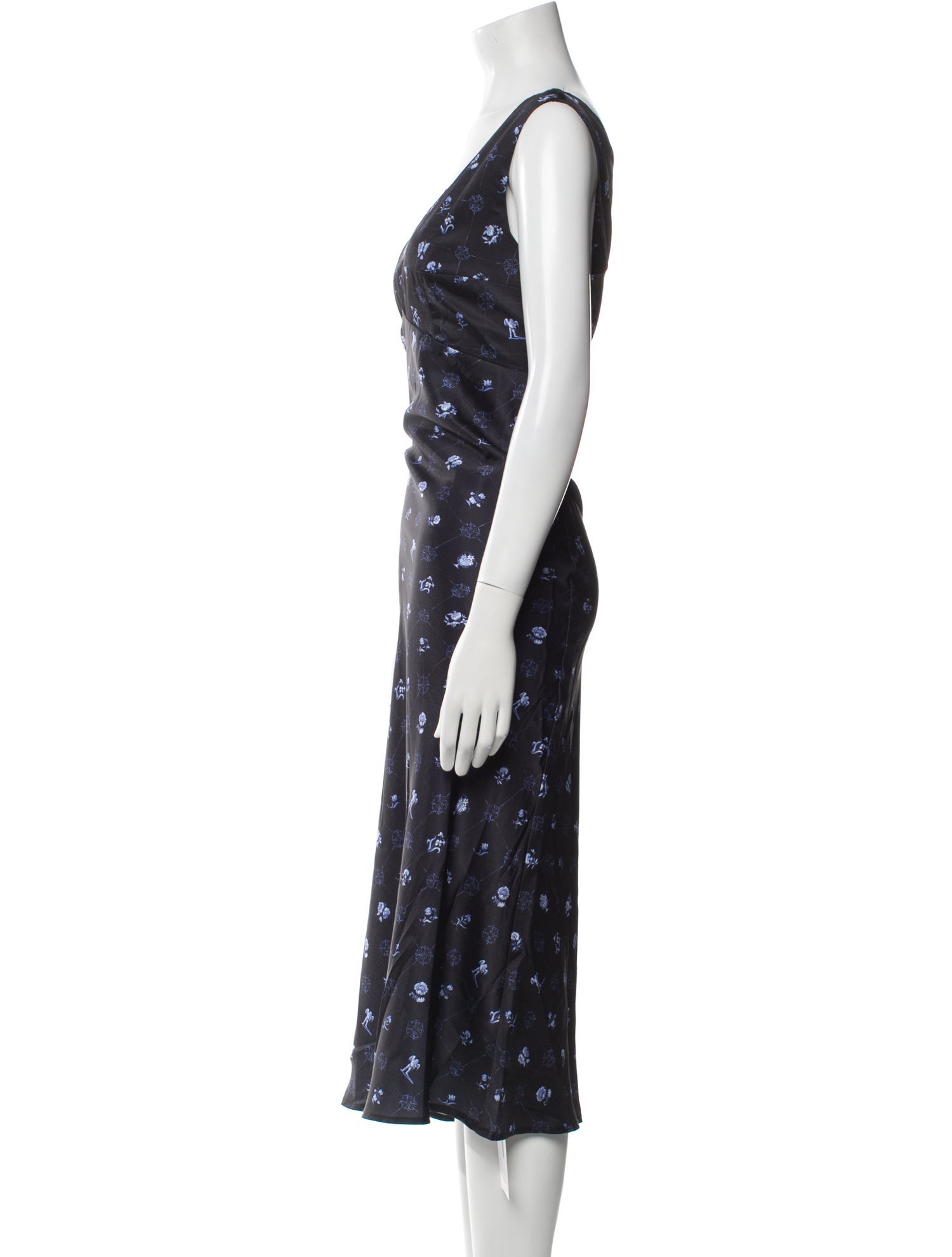 Ciao Lucia Floral Print Long Dress