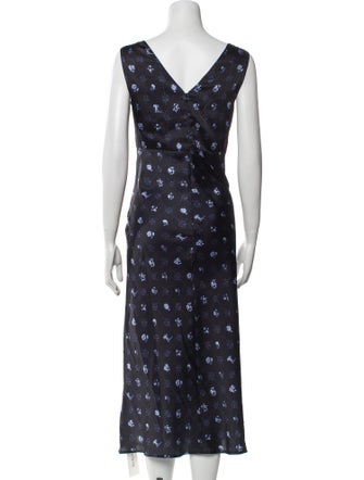 Ciao Lucia Floral Print Long Dress