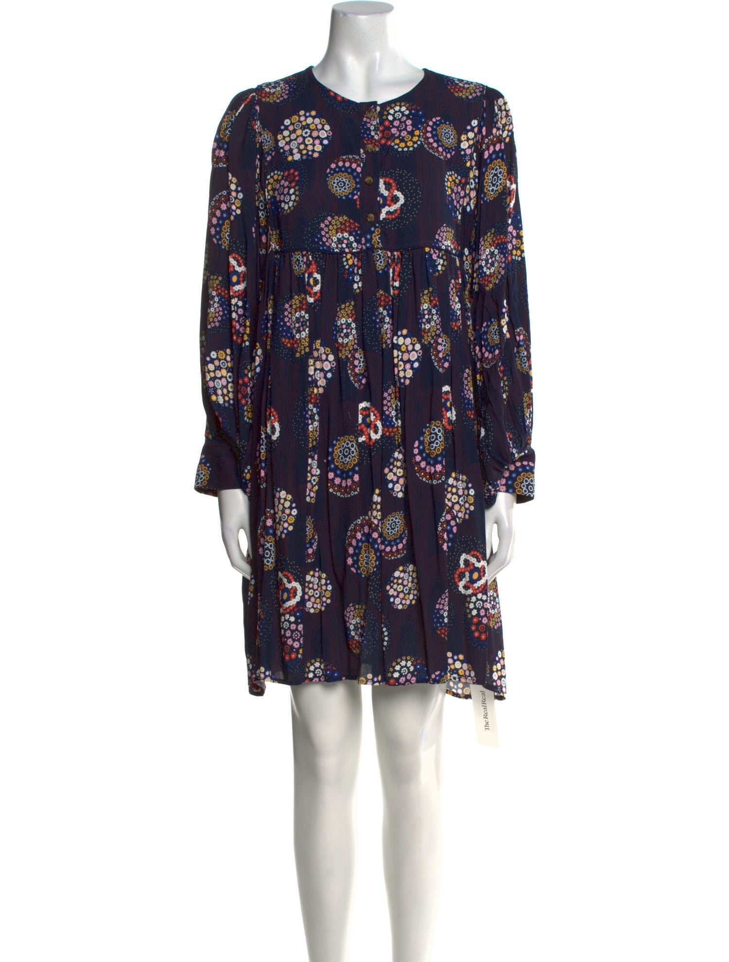 Ciao Lucia Floral Print Mini Dress