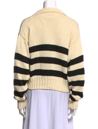 Ciao Lucia Striped V-Neck Sweater