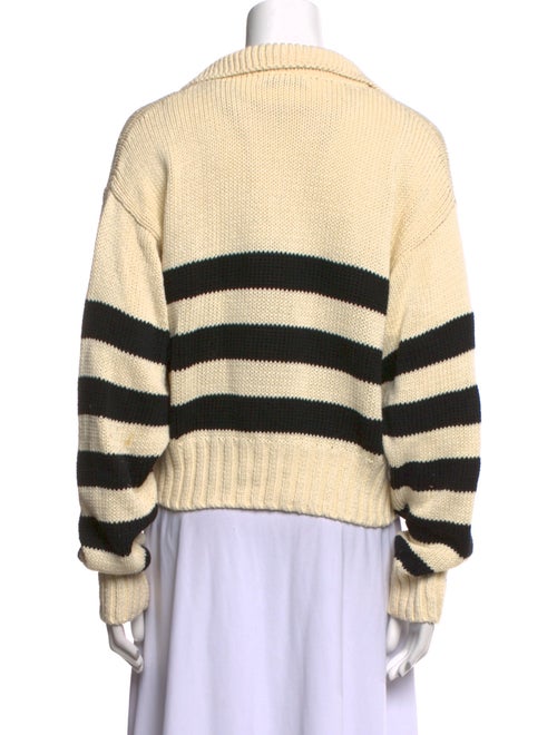 Ciao Lucia Striped V-Neck Sweater