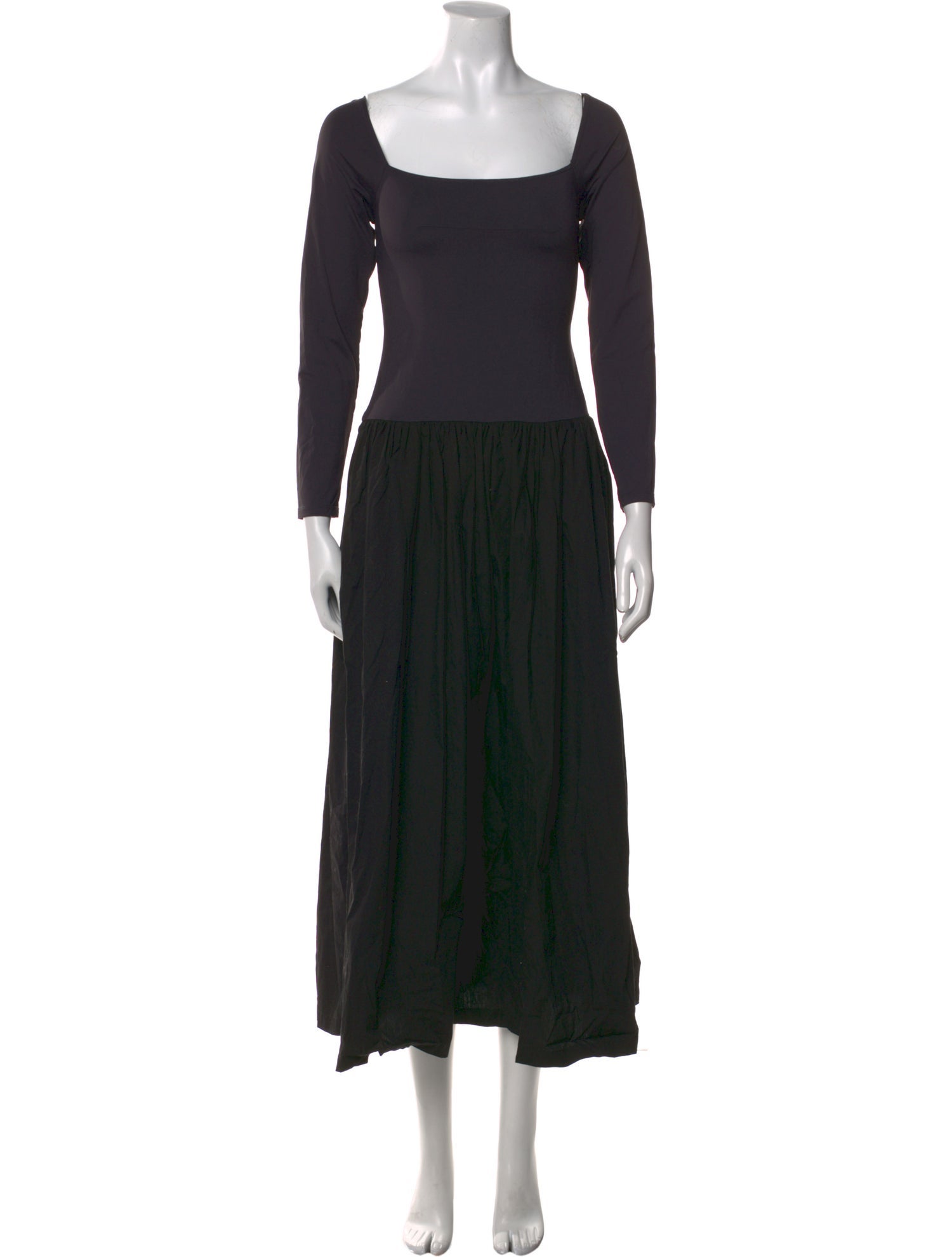 Ciao Lucia Square Neckline Long Dress