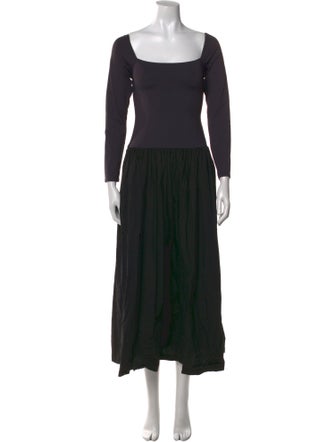 Ciao Lucia Square Neckline Long Dress