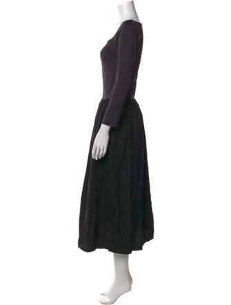 Ciao Lucia Square Neckline Long Dress