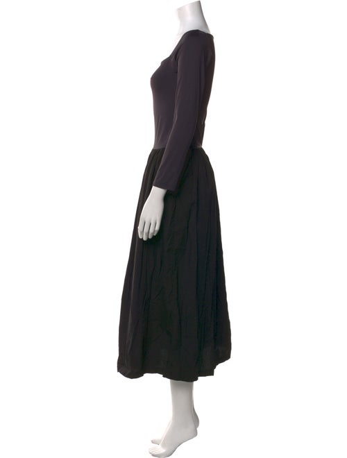 Ciao Lucia Square Neckline Long Dress