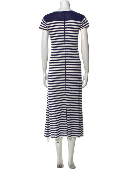 Ciao Lucia Striped Midi Length Dress