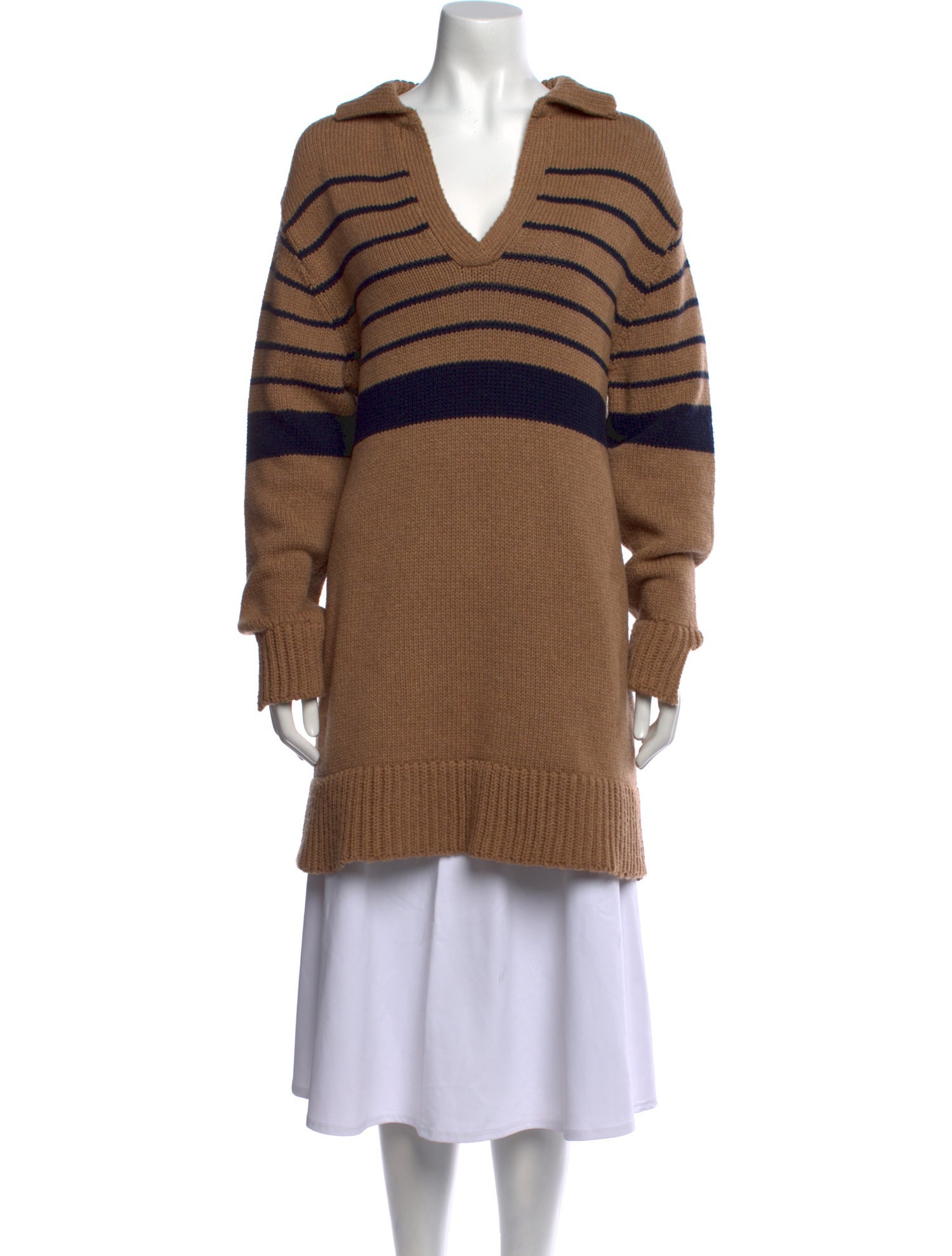 Ciao Lucia Merino Wool Striped Sweater