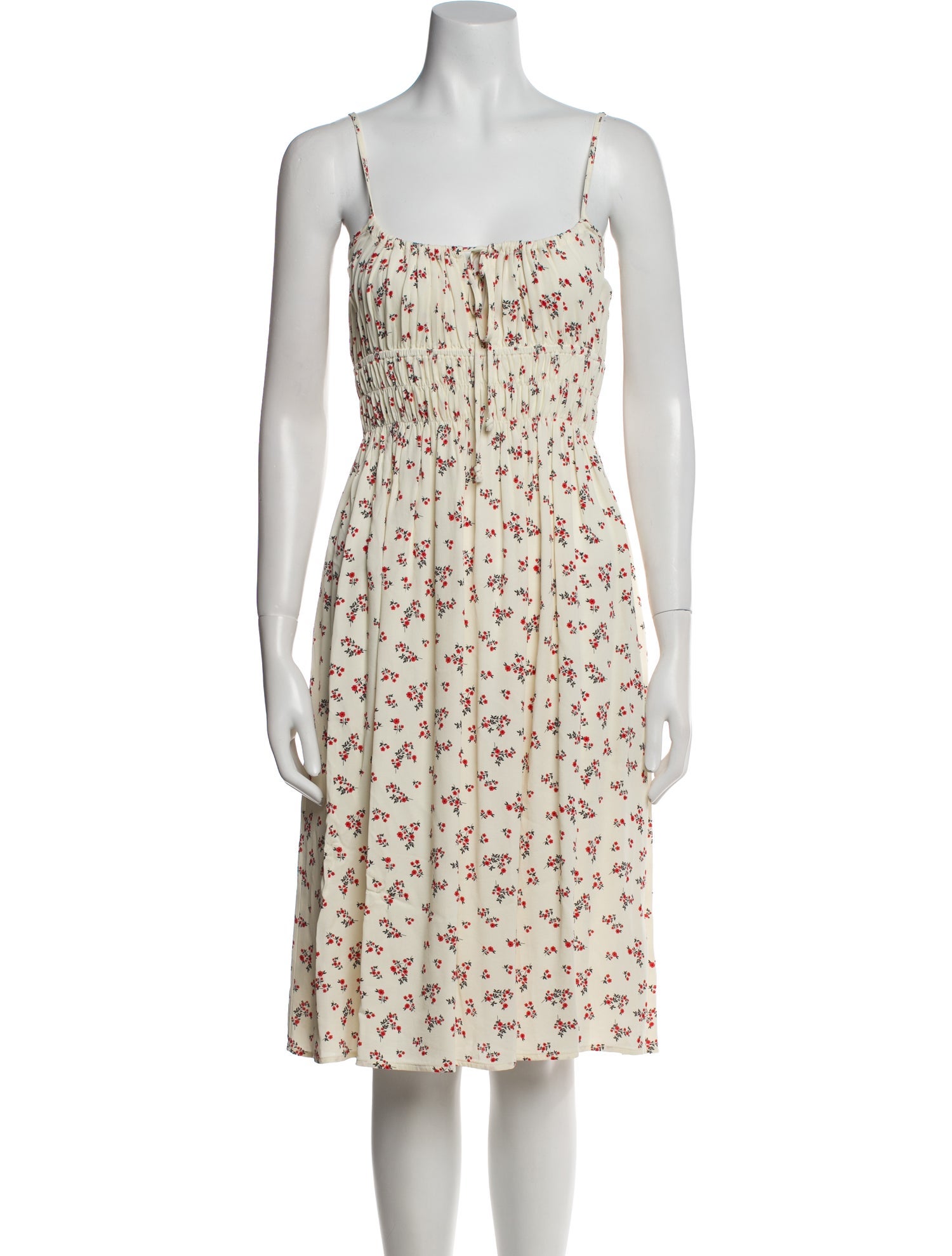 Ciao Lucia Floral Print Midi Length Dress