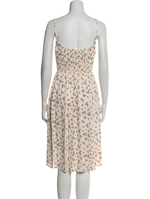 Ciao Lucia Floral Print Midi Length Dress