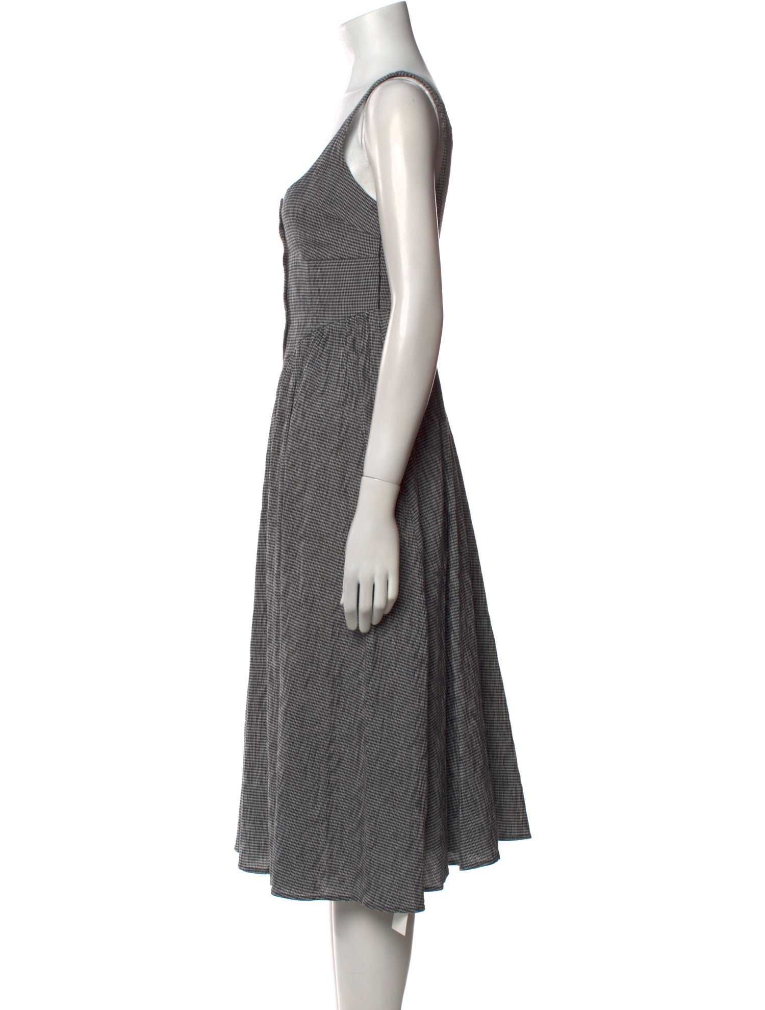 Ciao Lucia Striped Midi Length Dress