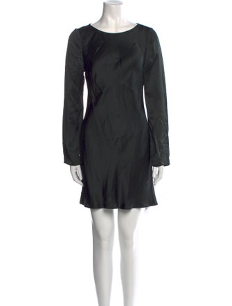 Ciao Lucia Bateau Neckline Mini Dress