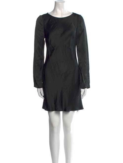 Ciao Lucia Bateau Neckline Mini Dress