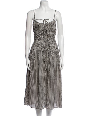 Ciao Lucia Striped Long Dress