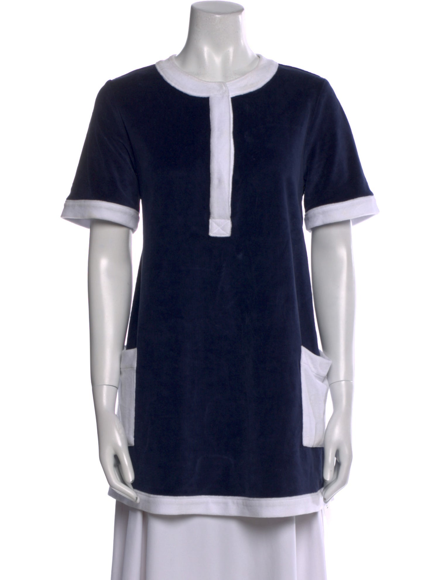 Ciao Lucia Scoop Neck Mini Dress