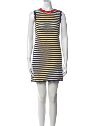 Ciao Lucia Striped Mini Dress