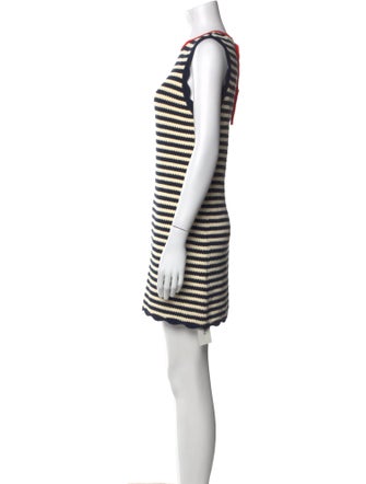 Ciao Lucia Striped Mini Dress
