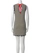Ciao Lucia Striped Mini Dress