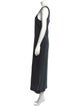 Ciao Lucia Square Neckline Long Dress