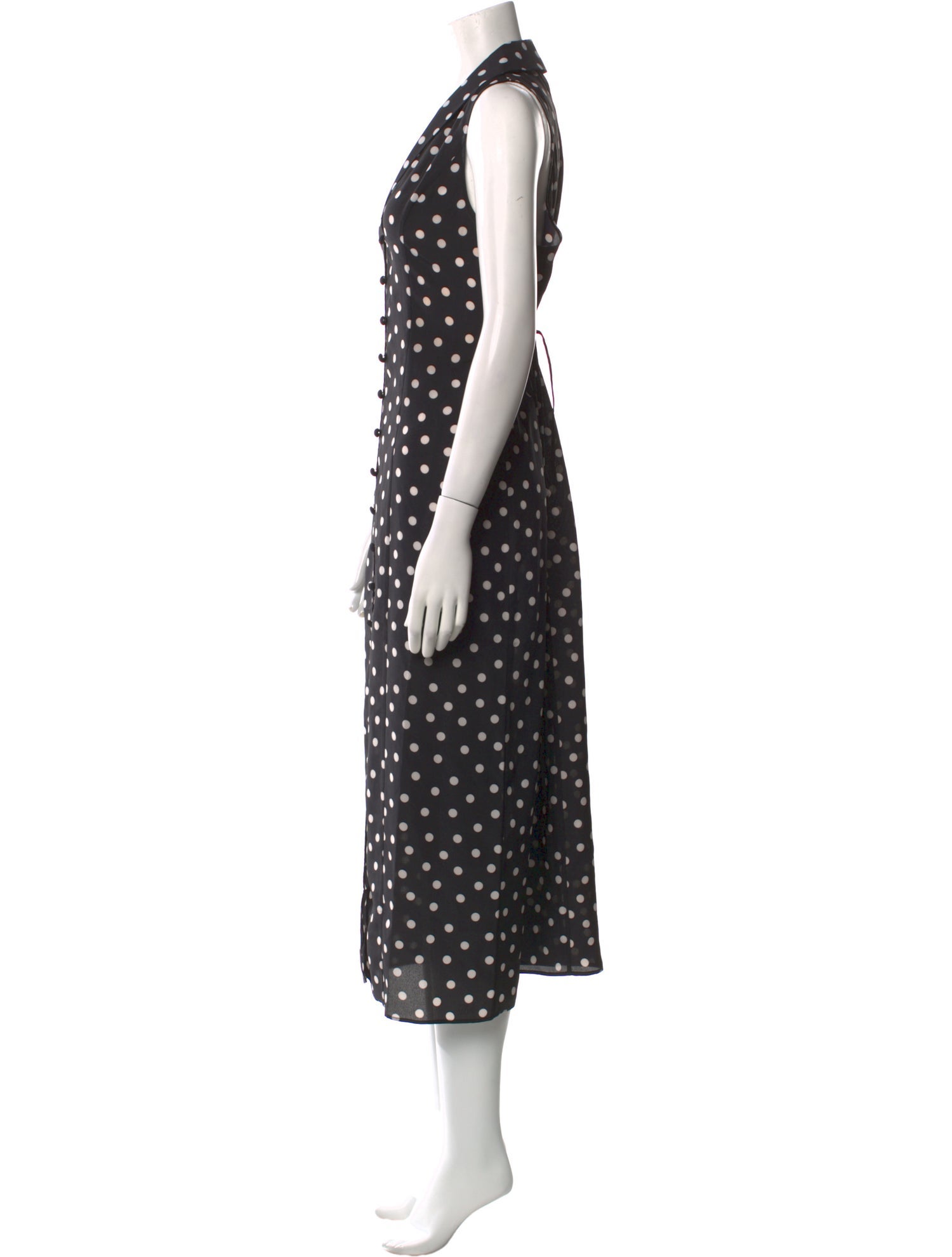 Ciao Lucia Polka Dot Print Long Dress w/ Tags