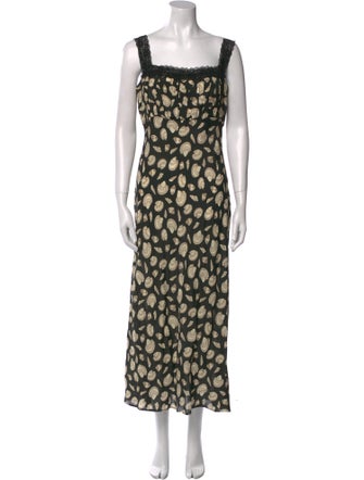 Ciao Lucia Printed Long Dress