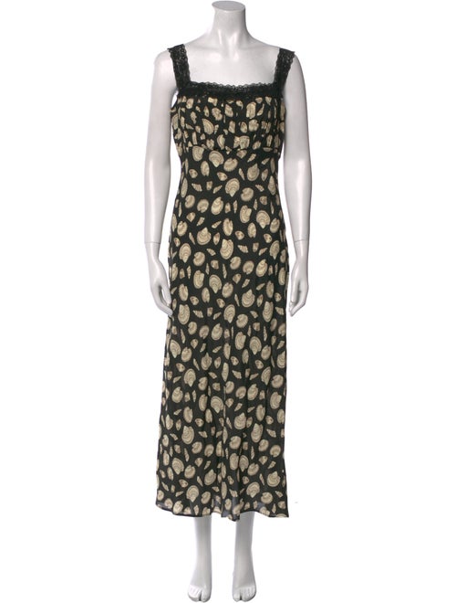 Ciao Lucia Printed Long Dress