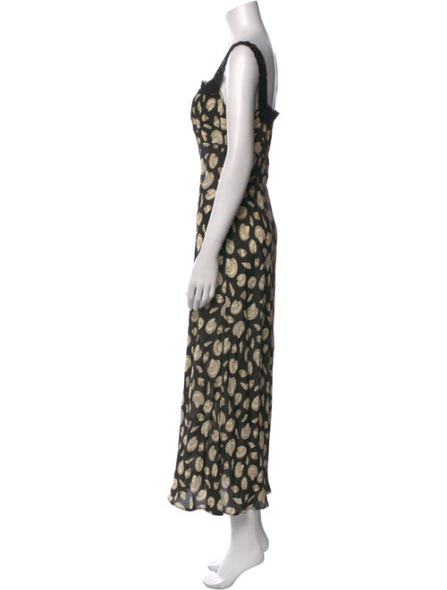 Ciao Lucia Printed Long Dress