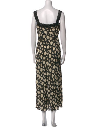 Ciao Lucia Printed Long Dress