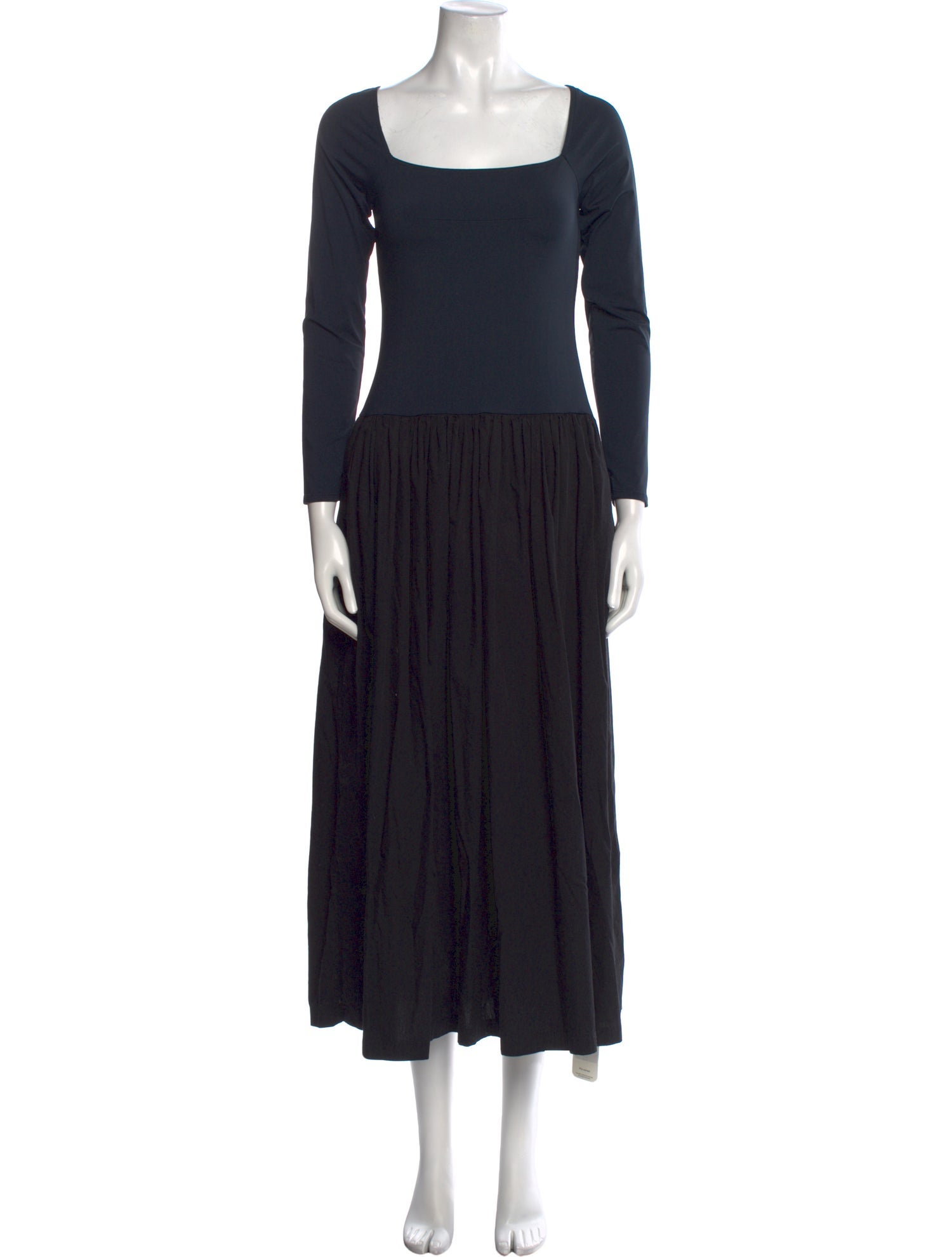 Ciao Lucia Square Neckline Long Dress