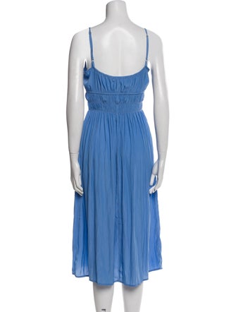 Ciao Lucia Square Neckline Midi Length Dress