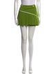 Ciao Lucia Pleated Accents Mini Skirt