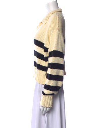 Ciao Lucia Striped V-Neck Sweater