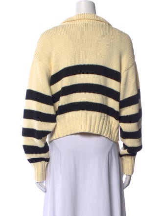 Ciao Lucia Striped V-Neck Sweater