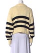 Ciao Lucia Striped V-Neck Sweater