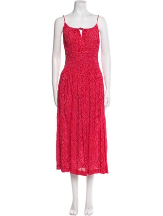 Ciao Lucia Floral Print Long Dress