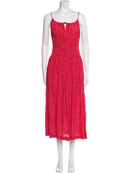 Ciao Lucia Floral Print Long Dress