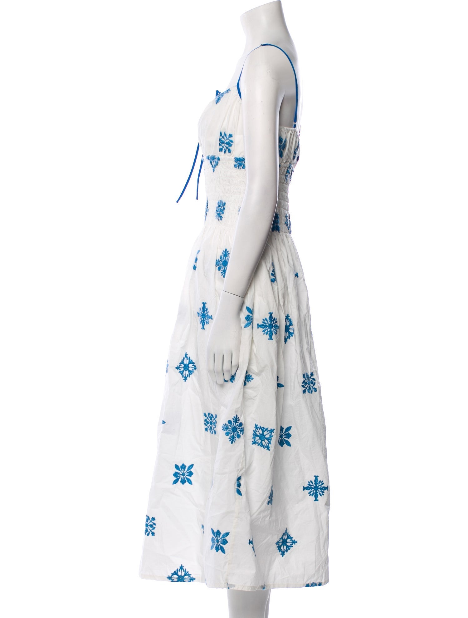 Ciao Lucia Floral Print Midi Length Dress