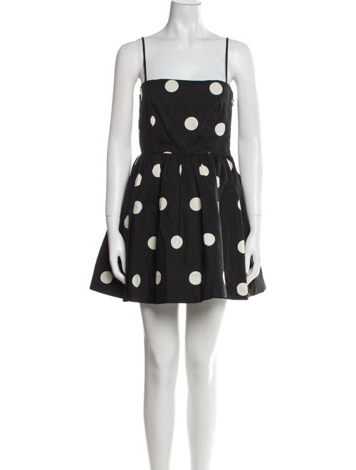 Ciao Lucia Polka Dot Print Mini Dress