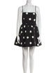 Ciao Lucia Polka Dot Print Mini Dress