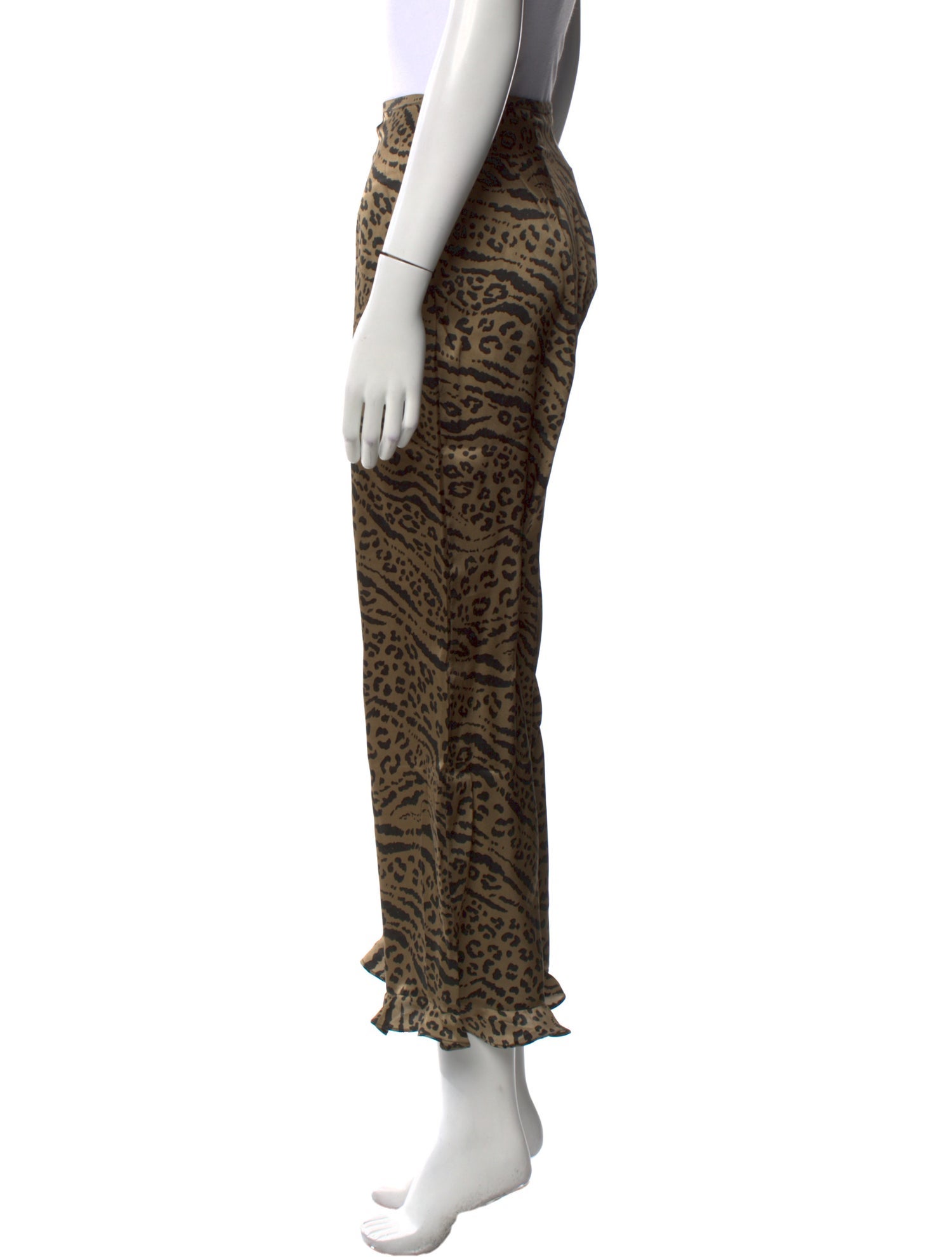 Ciao Lucia Silk Wide Leg Pants