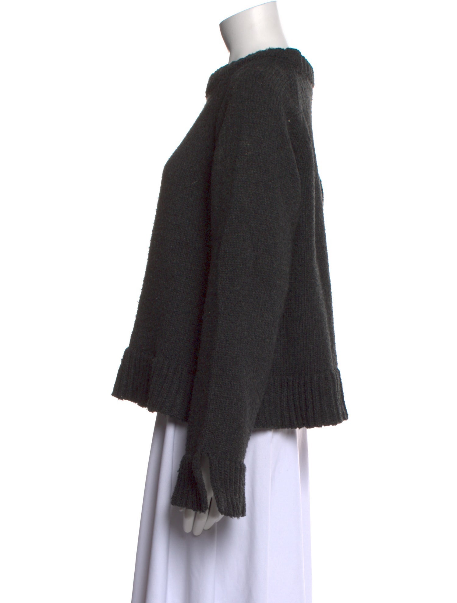 Ciao Lucia Merino Wool Crew Neck Sweater