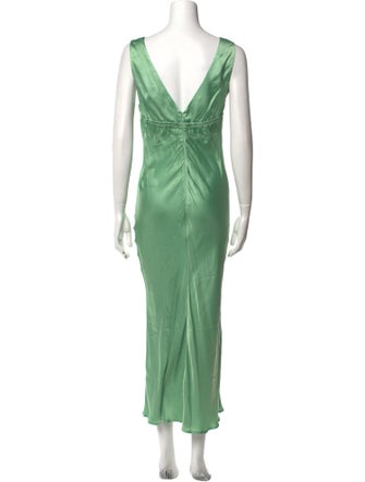 Ciao Lucia Square Neckline Long Dress