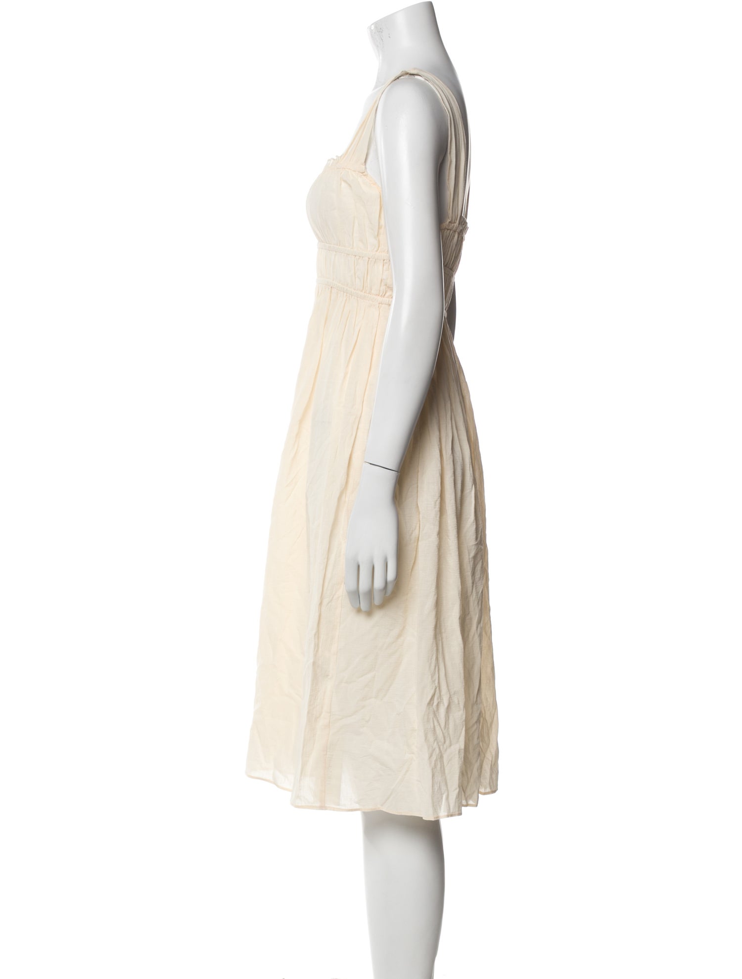 Ciao Lucia Square Neckline Knee-Length Dress